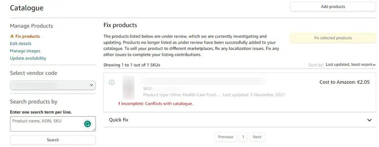 Fix Products in Amazon Vendor Central: A Step-by-Step Guide