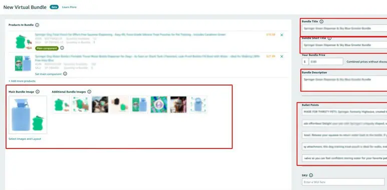 How to create Virtual Bundles on Amazon Seller Central?