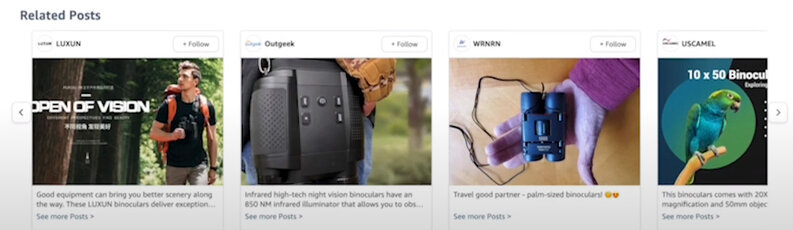 How To Harness Amazon Posts For E-Commerce Success 16 Product Page Carousel Related Post