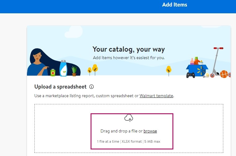 How to list your products in bulk on Walmart? Image 6