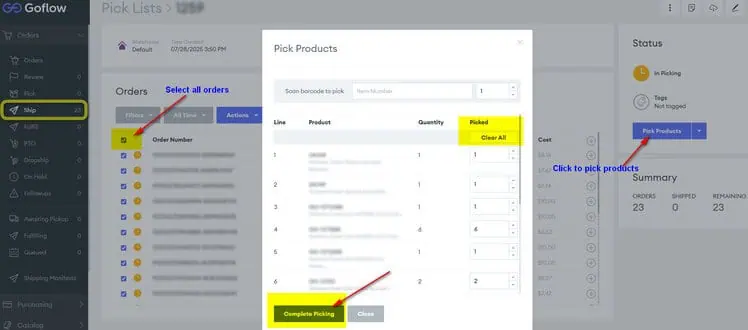 How to Process Orders Using Goflow? A Step-by-Step Guide for E-Commerce Sellers