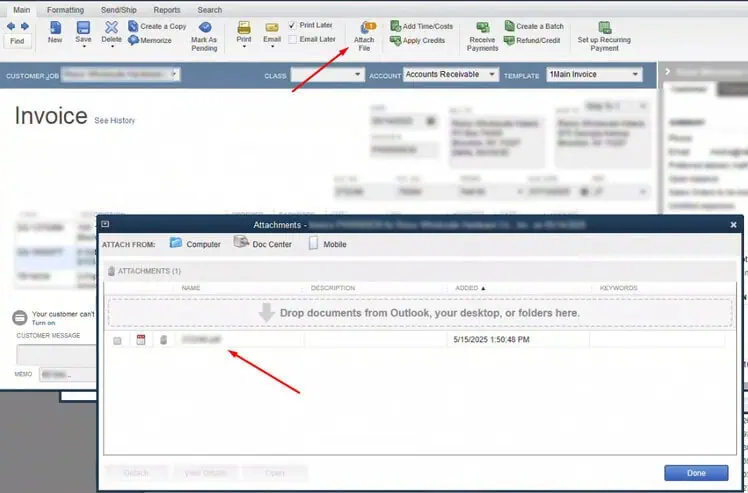 How to Receive Payments and Book Carrier Bills in QuickBooks?