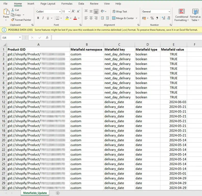 How To Update Product Metafields In Bulk Using Metafields Guru App In Shopify? Image 5