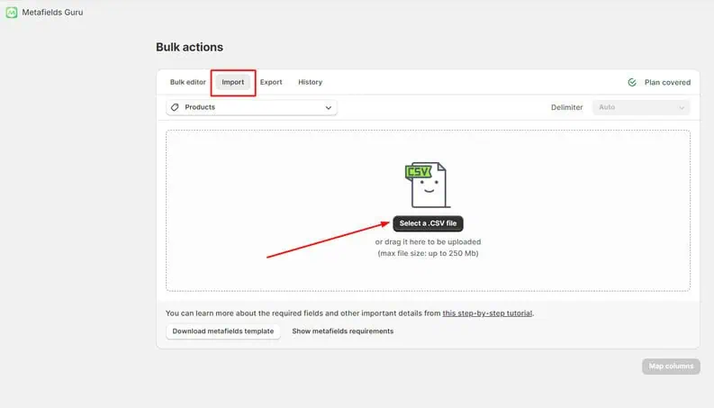 How To Update Product Metafields In Bulk Using Metafields Guru App In Shopify? Image 6