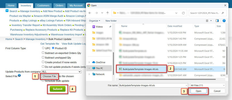 How to upload images on Sellercloud? Bulk Uploading 5