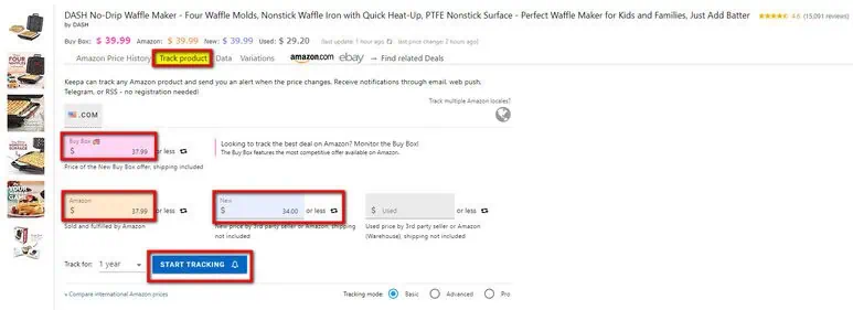 How To Use Keepa Price Tracker Tool? Image 11