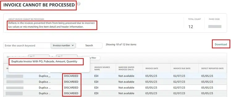 How to Utilize Amazon Vendor Central's Financial Scorecard for Efficient Payments? Image 3