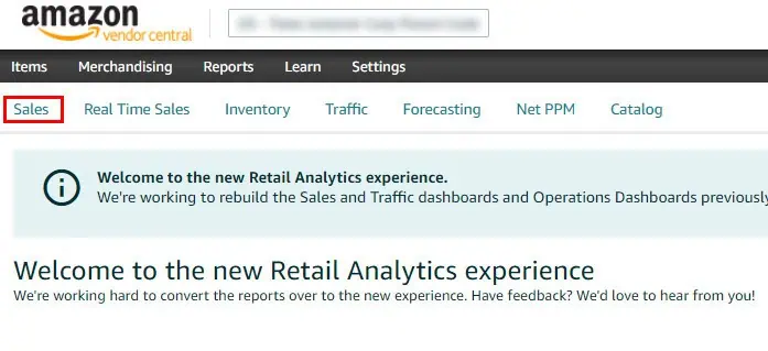Efficient Monitoring and Analysis: Exploring Sales Performance with Amazon Vendor Central Retail Analytics