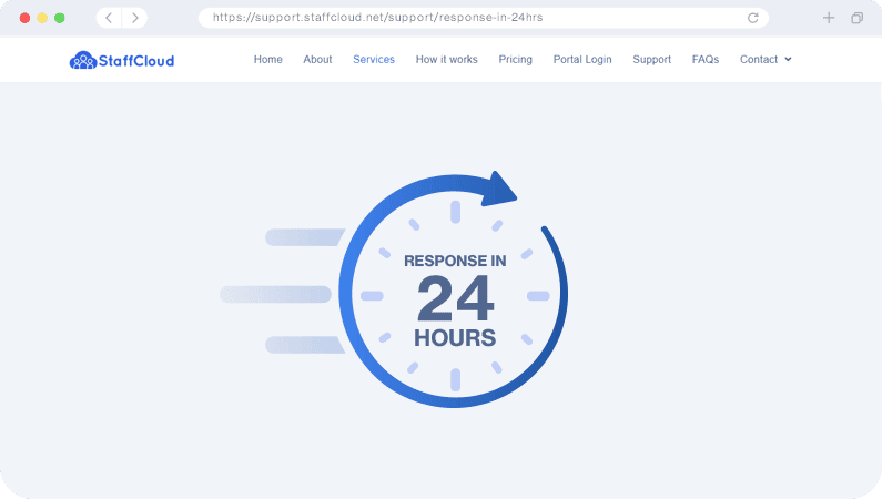 Step 2 — Response in 24 hrs