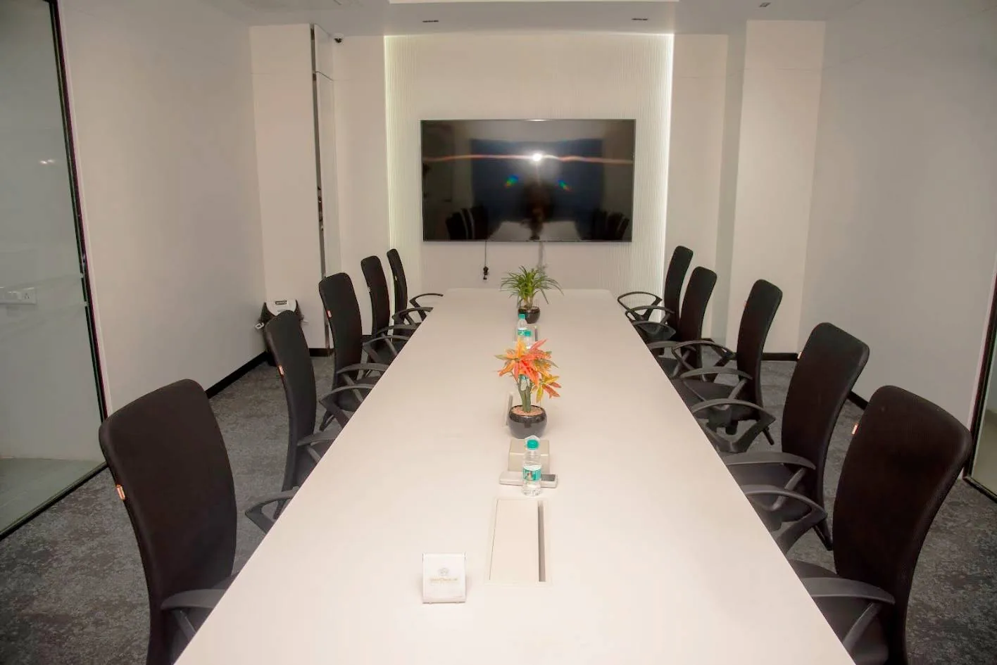 A client and team meeting room