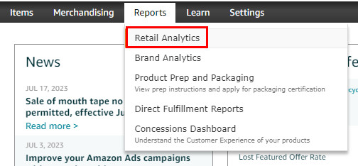 Amazon Retail Analytics